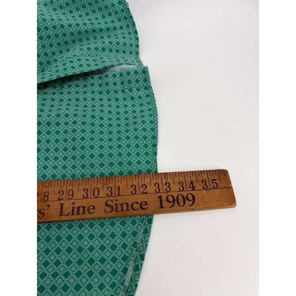 Wrangler Wrancher, Green Diamonds, Pearl Snaps SS Button Down, Sz 3XL S231 - Picture 7 of 8